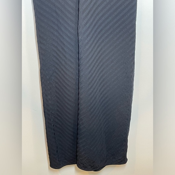 NWOT Everlane The City Stripe Midi Dress in Black Size 4 - Picture 11 of 16